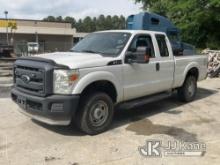 2012 Ford F250 4x4 Extended-Cab Pickup Truck Runs & Moves) (Jump To Start