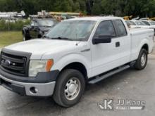 2013 Ford F150 4x4 Extended-Cab Pickup Truck Duke Unit) (Runs & Moves) (Body/Paint Damage