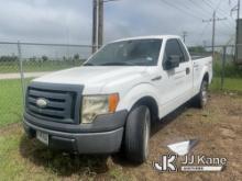 (Temple, TX) 2009 Ford F150 4x4 Pickup Truck Not Running, Condition Unknown) (Paint Damage