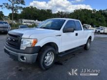 (Ocala, FL) 2014 Ford F150 4x4 Extended-Cab Pickup Truck Duke Unit) (Runs & Moves