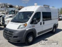 2018 RAM Promaster 2500 High-Top Cargo Van Runs & Moves) (Check Engine Light On, Engine Noise