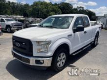 (Ocala, FL) 2015 Ford F150 4x4 Extended-Cab Pickup Truck Duke Unit) (Runs & Moves