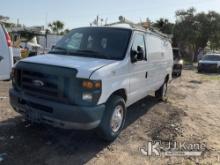 (Tampa, FL) 2010 Ford E250 Cargo Van Runs & Does Not Move) (Jump To Start, Will Not Shift From Park