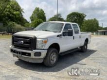 (Shelby, NC) 2011 Ford F250 4x4 Crew-Cab Pickup Truck Runs & Moves) (Jump To Start, Body Damage
