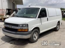 (Ocala, FL) 2016 Chevrolet Express G3500 Cargo Van Duke Unit) (Runs & Moves
