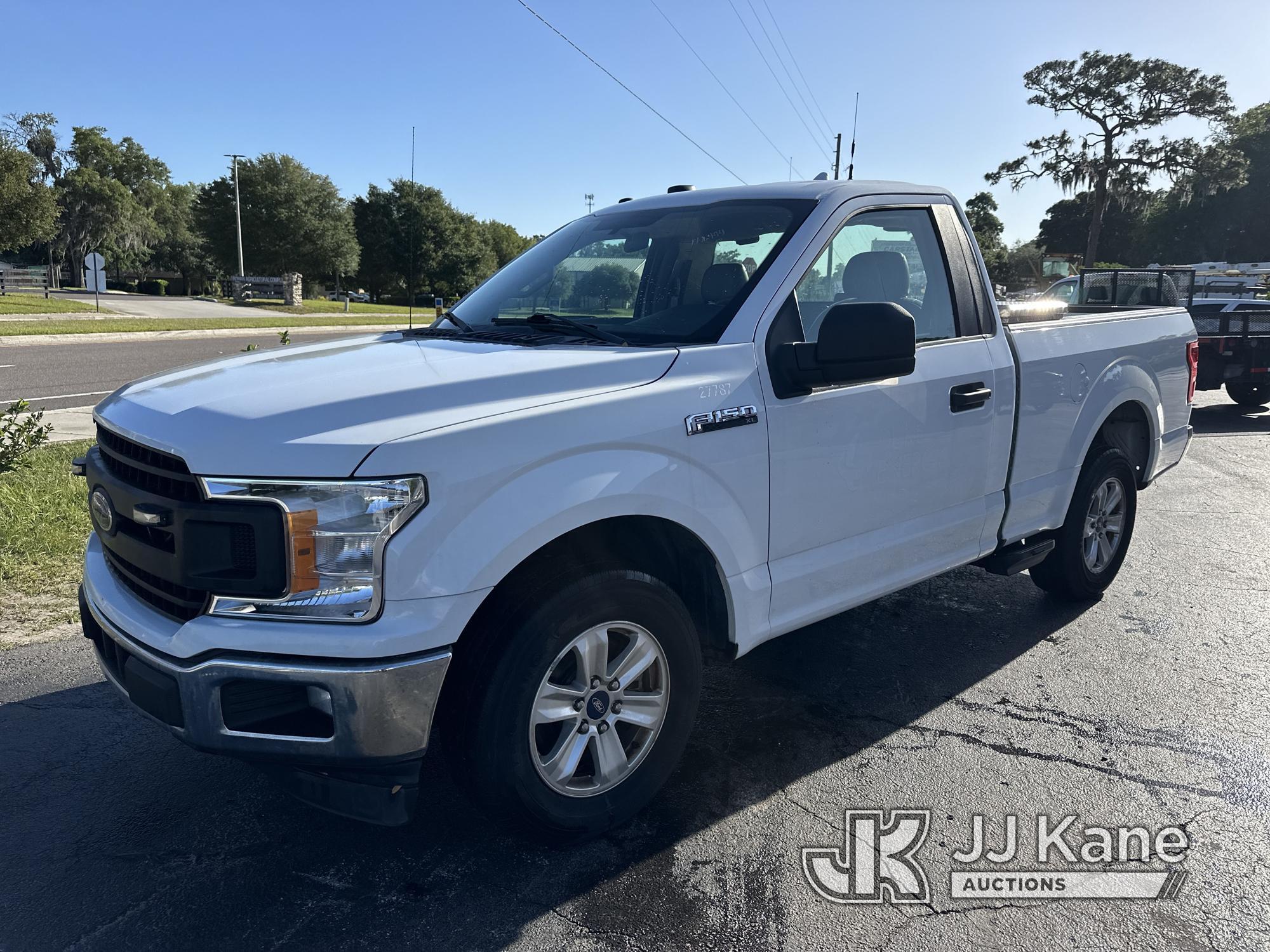 (Ocala, FL) 2018 Ford F150 Pickup Truck Duke Unit) (Runs & Moves
