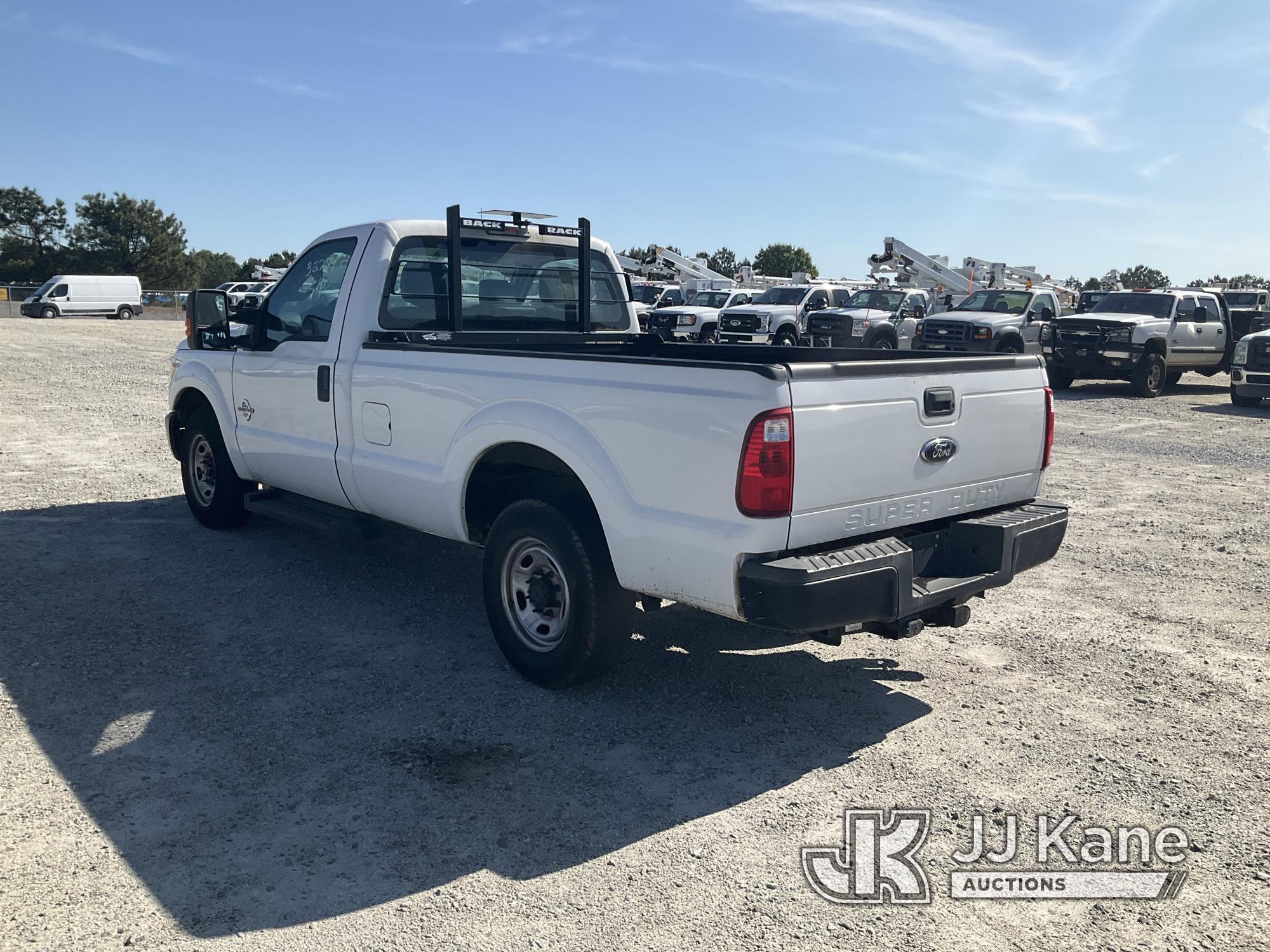 (Villa Rica, GA) 2014 Ford F250 Pickup Truck Runs & Moves) (Jump To Start, Idles Rough, Check Engine