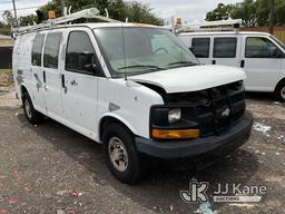(Tampa, FL) 2007 Chevrolet Express G2500 Cargo Van Runs & Moves) (Jump To Start, Runs Rough, Rattlin