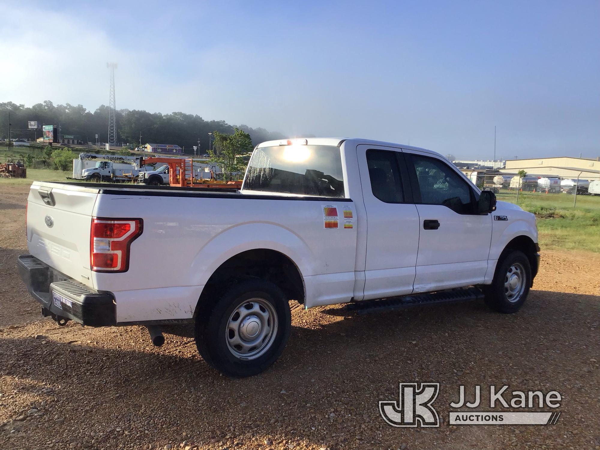 (Byram, MS) 2019 Ford F150 4x4 Extended-Cab Pickup Truck Runs & Moves) (Jump to start, Windshield Cr
