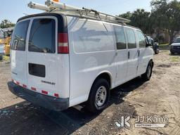 (Tampa, FL) 2005 Chevrolet Express G2500 Cargo Van Runs & Moves) (Jump To Start