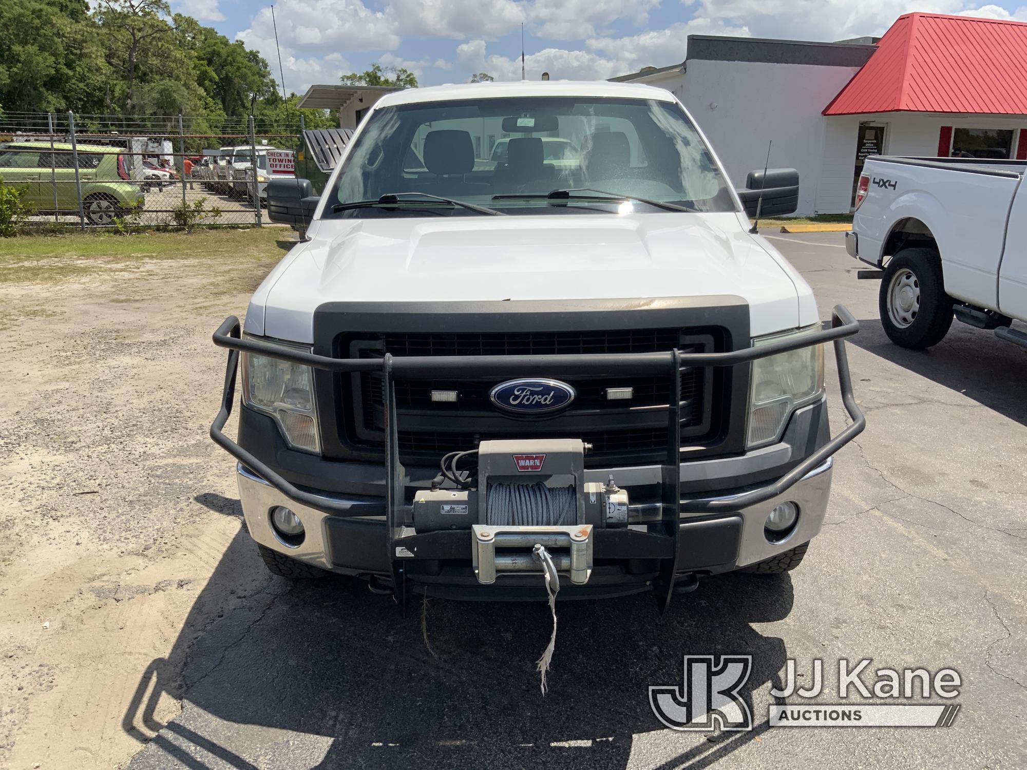 (Ocala, FL) 2014 Ford F150 4x4 Pickup Truck Duke Unit) (Runs & Moves