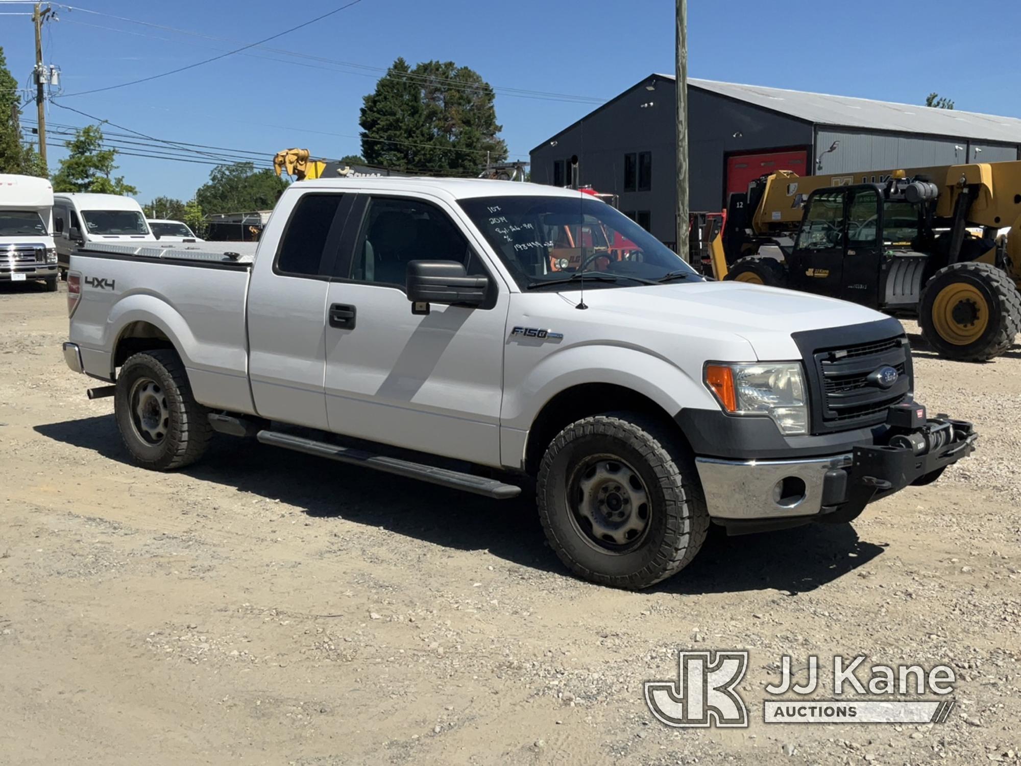 (Charlotte, NC) 2014 Ford F150 4x4 Extended-Cab Pickup Truck Runs & Moves