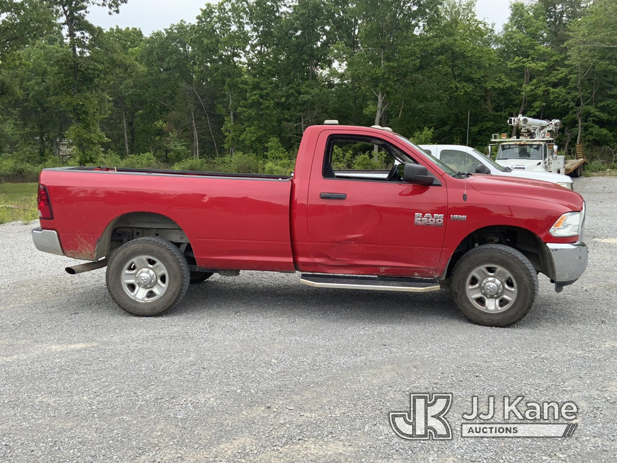 (New Tazewell, TN) 2017 RAM 2500 4X4 Pickup Truck Runs & Moves) (Body Damage, Check Engine Light On