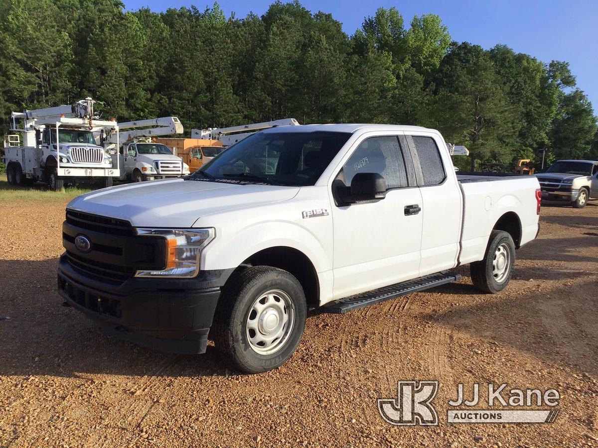 (Byram, MS) 2019 Ford F150 4x4 Extended-Cab Pickup Truck Runs & Moves) (Jump to start, Windshield Cr