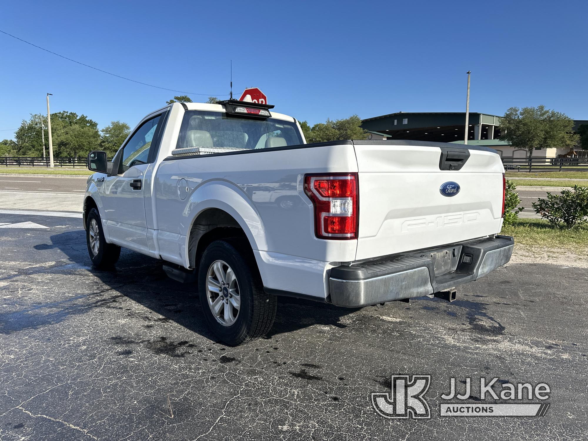 (Ocala, FL) 2018 Ford F150 Pickup Truck Duke Unit) (Runs & Moves
