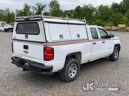 (Verona, KY) 2017 Chevrolet Silverado 1500 4x4 Crew-Cab Pickup Truck Runs & Moves) (Check Engine Lig