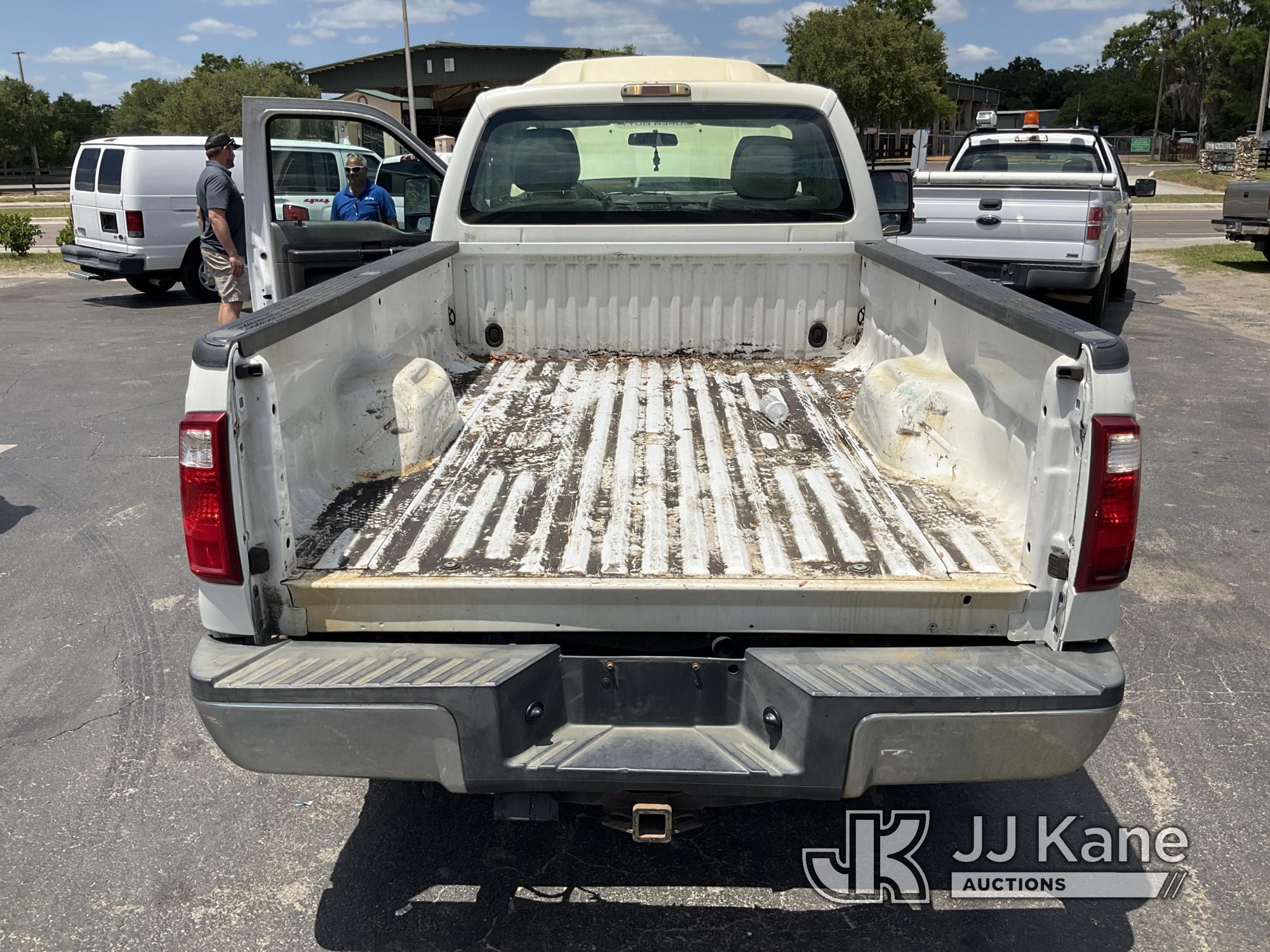 (Ocala, FL) 2013 Ford F250 4x4 Pickup Truck Duke Unit) (Runs & Moves) (Body/Rust Damage, Missing Tai