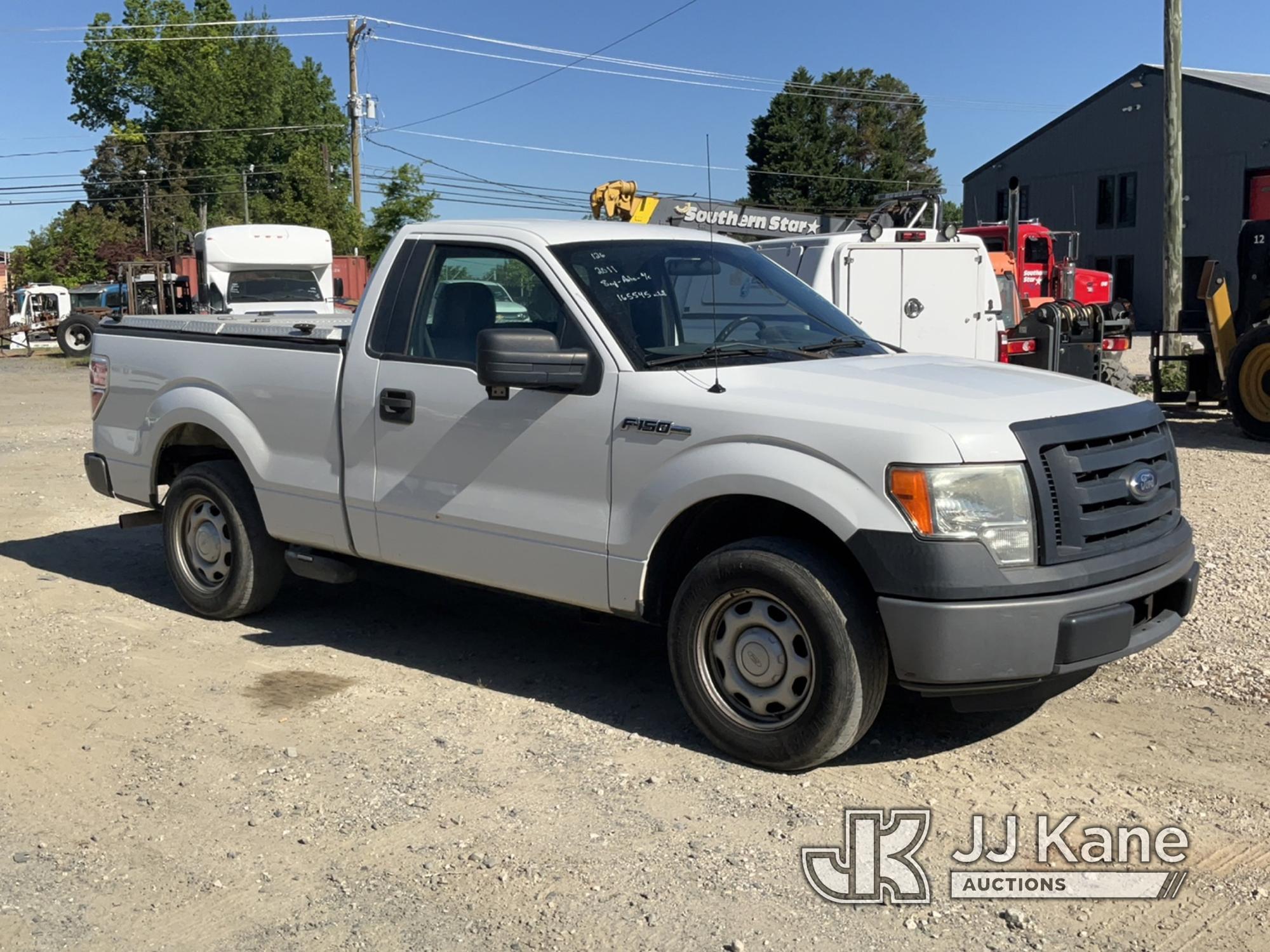 (Charlotte, NC) 2011 Ford F150 Pickup Truck Runs & Moves) (Body Damage