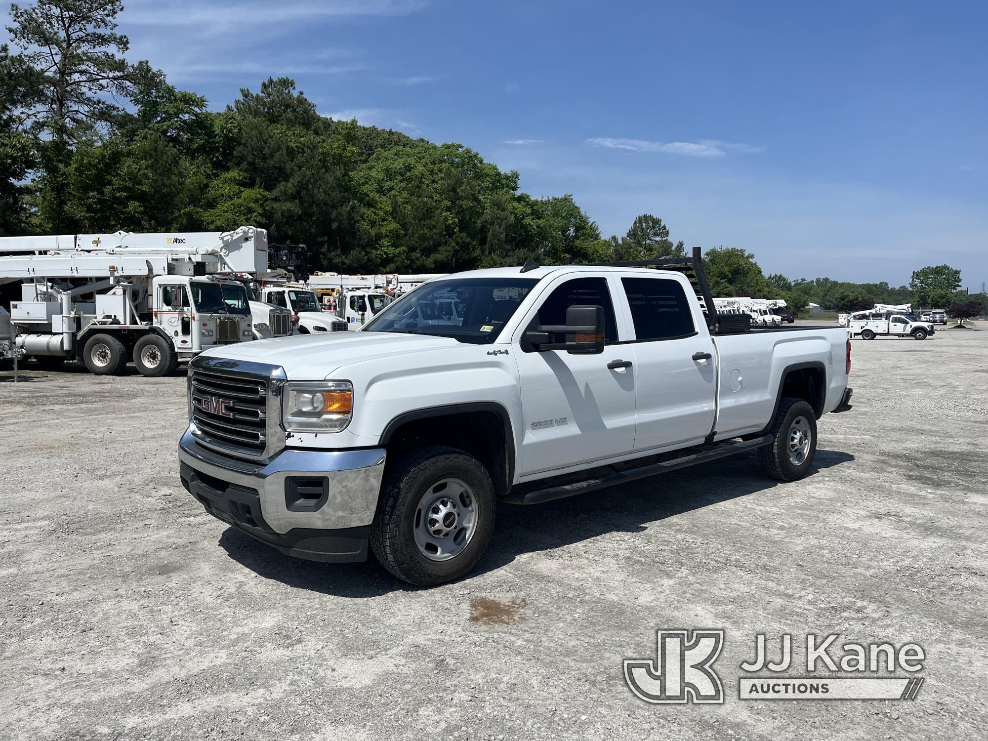 (Chester, VA) 2019 GMC Sierra 2500HD 4x4 Crew-Cab Pickup Truck Runs & Moves