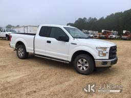 (Byram, MS) 2017 Ford F150 4x4 Extended-Cab Pickup Truck Runs & Moves) (Jump To Start, Seat Torn