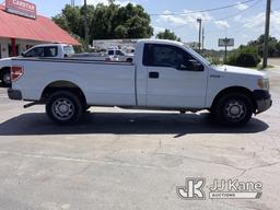 (Ocala, FL) 2014 Ford F150 Pickup Truck Runs, Moves) (Cracked Windshield, Minor Paint and Body Damag