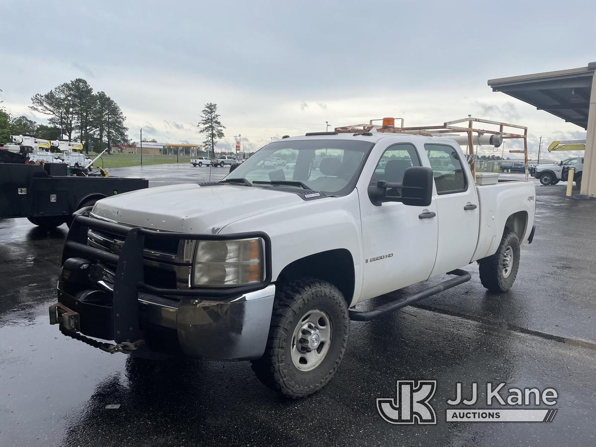 (Andalusia, AL) 2009 Chevrolet Silverado 2500HD 4x4 Crew-Cab Pickup Truck, (Co-op Owned) Runs & Move