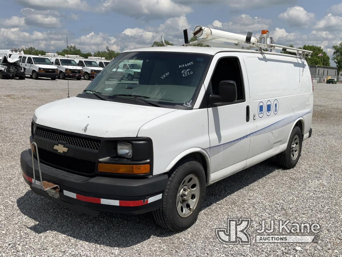 (Verona, KY) 2012 Chevrolet Express G1500 Cargo Van Runs & Moves) (Check Engine Light On