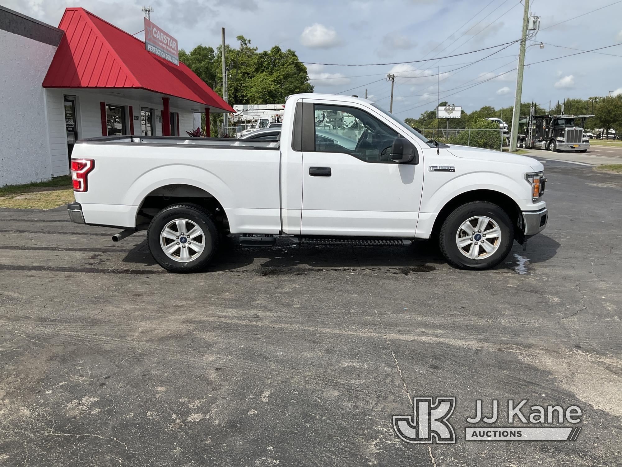 (Ocala, FL) 2018 Ford F150 Pickup Truck Duke Unit) (Runs & Moves) (Engine Noise