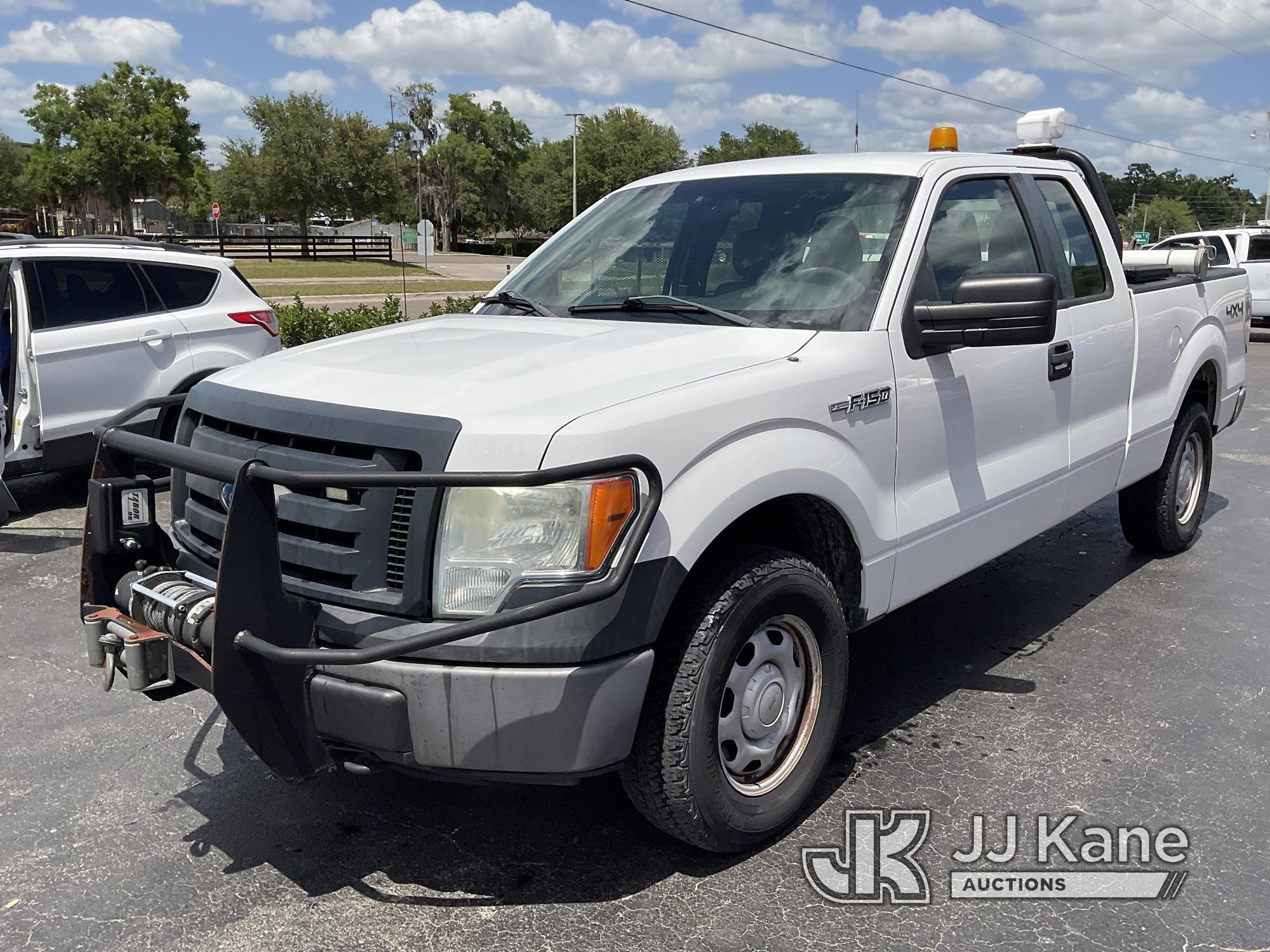 (Ocala, FL) 2011 Ford F150 4x4 Extended-Cab Pickup Truck Duke Unit) (Runs & Moves