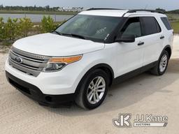 (Westlake, FL) 2015 Ford Explorer 4-Door Sport Utility Vehicle Runs & Moves, Interior Door Panels &