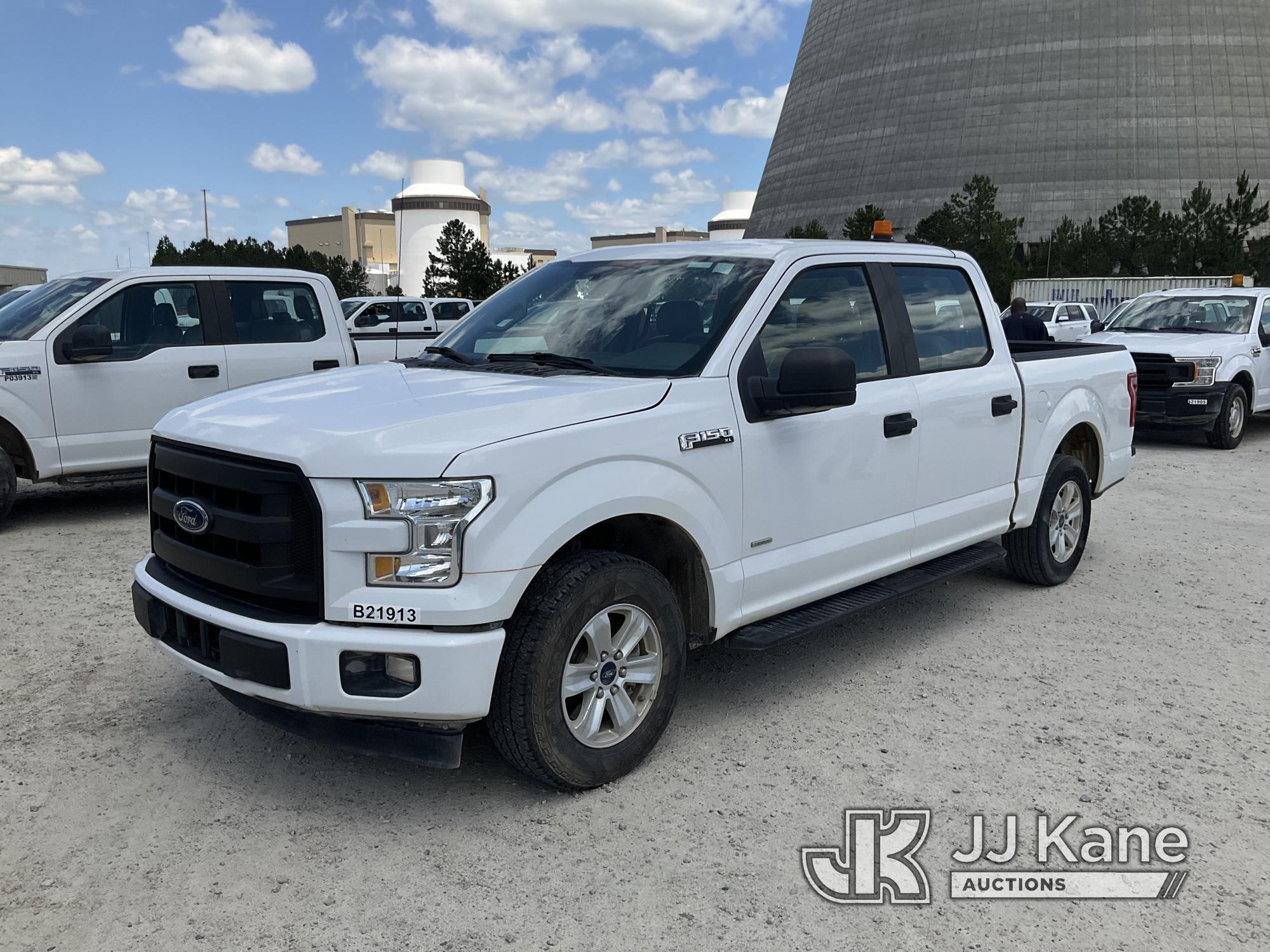 (Waynesboro, GA) 2018 Ford F150 Crew-Cab Pickup Truck, (GA Power Unit) Runs & Moves) (Check Engine L