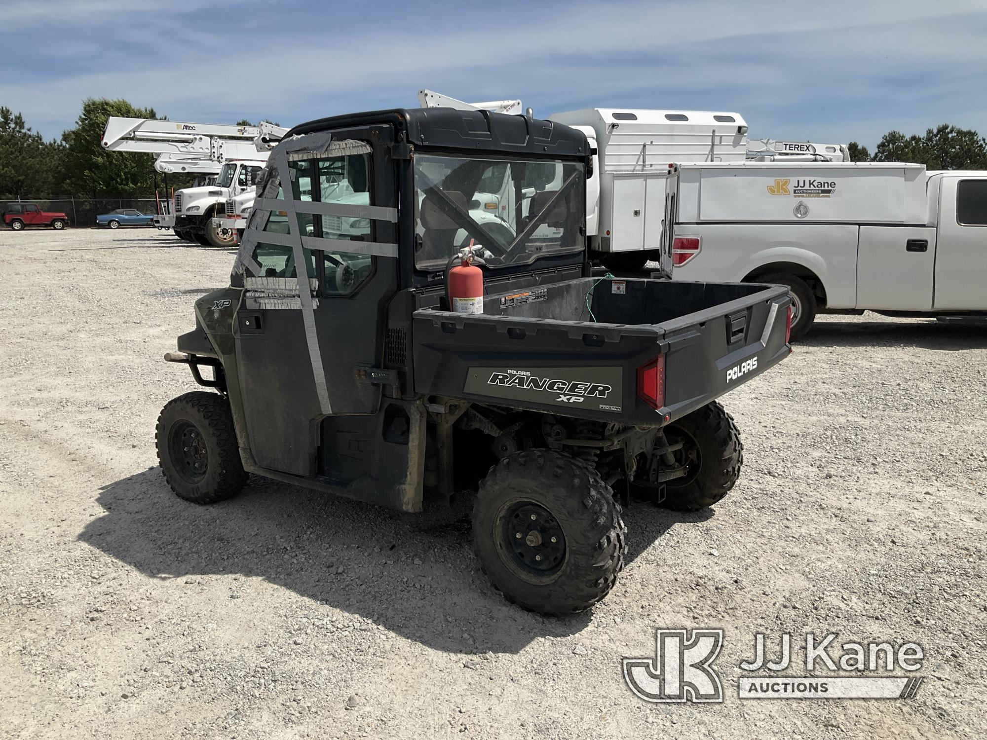 (Villa Rica, GA) 2017 Polaris Ranger 4x4 Yard Cart, (GA Power Unit) Runs & Moves) (No Battery, Body