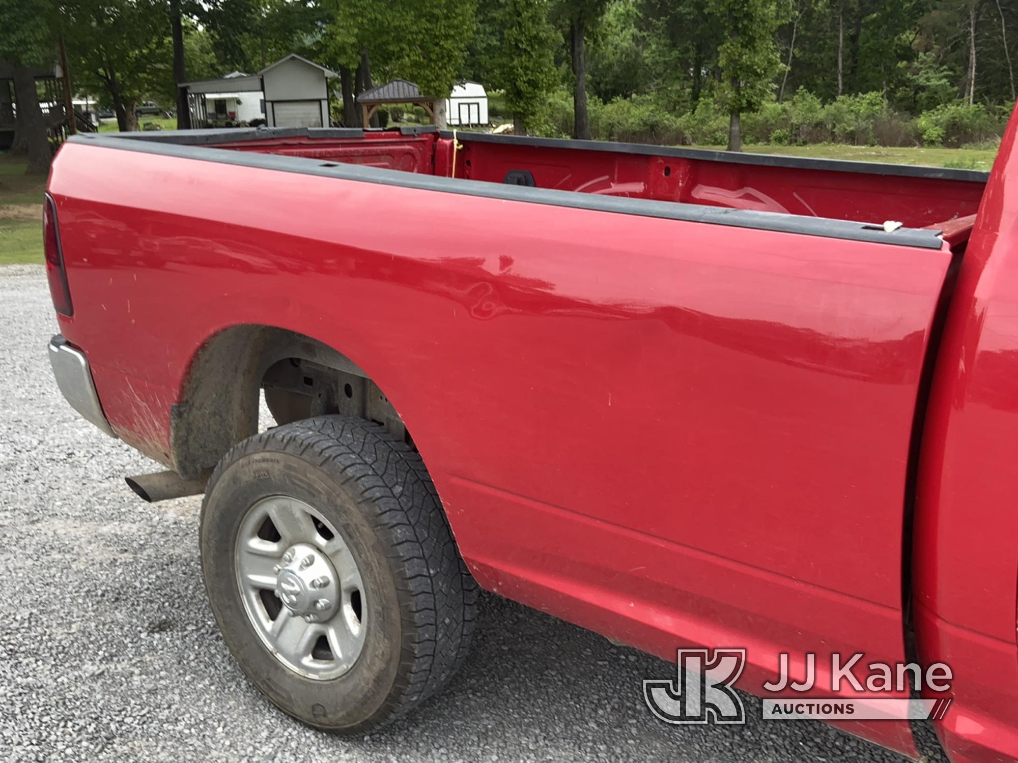 (New Tazewell, TN) 2017 RAM 2500 4X4 Pickup Truck Runs & Moves) (Body Damage, Check Engine Light On