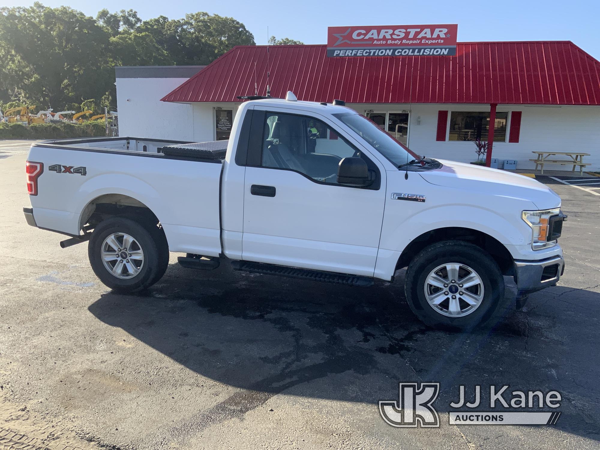 (Ocala, FL) 2018 Ford F150 4x4 Pickup Truck Runs & Moves) (Paint Damage