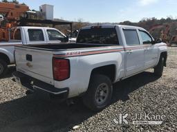 (Mount Airy, NC) 2017 Chevrolet Silverado 1500 4x4 Crew-Cab Pickup Truck Runs & Moves) (Runs Rough,