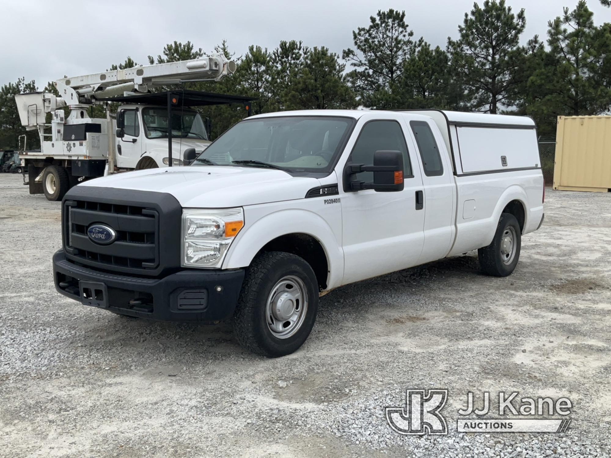 (Villa Rica, GA) 2016 Ford F250 Extended-Cab Pickup Truck, (GA Power Unit) Runs & Moves