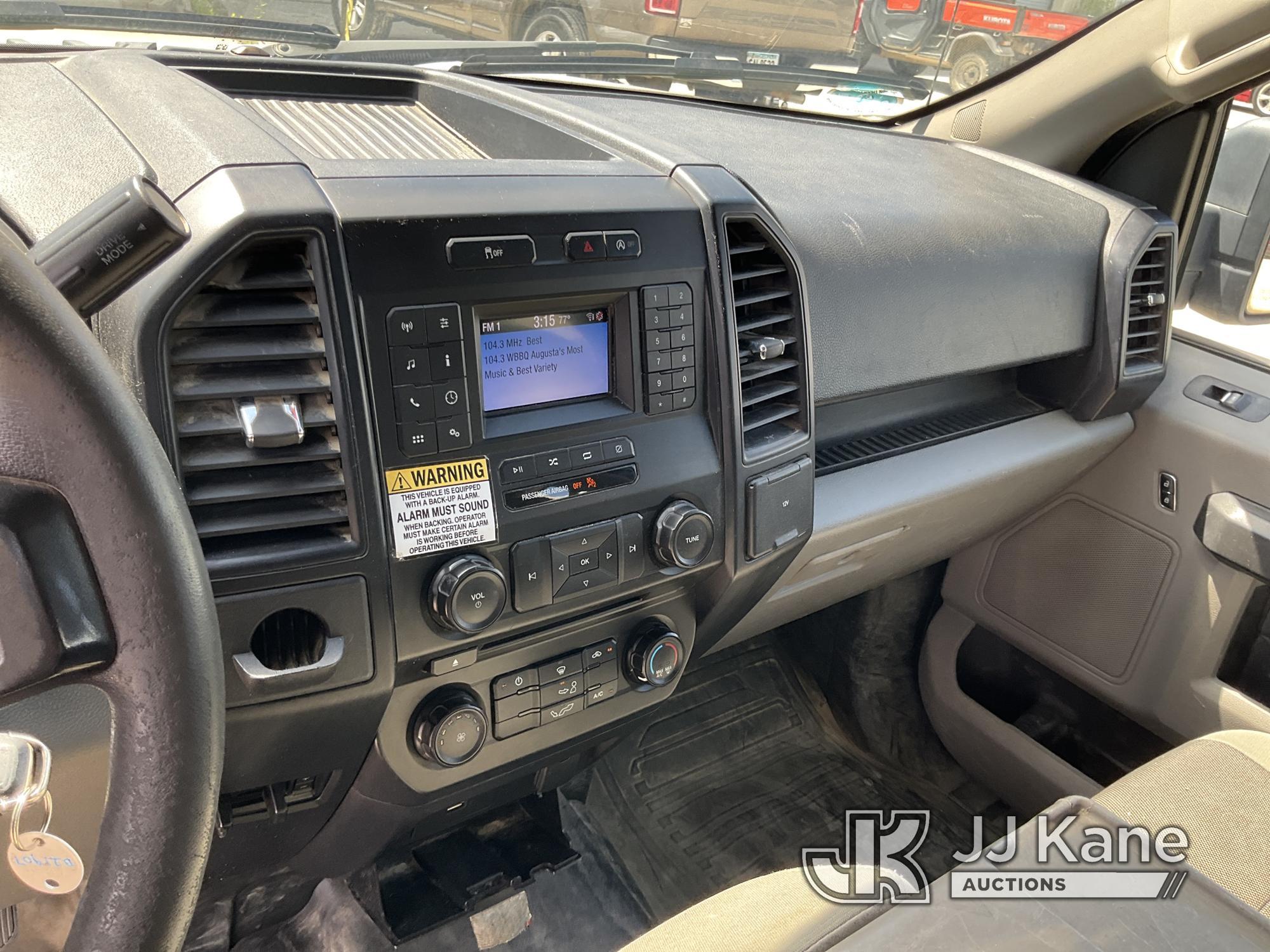 (Waynesboro, GA) 2018 Ford F150 Crew-Cab Pickup Truck, (GA Power Unit) Runs & Moves) (Check Engine L