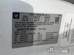 (Verona, KY) 2011 Chevrolet Express G1500 Cargo Van Runs & Moves) (Paint Damage, ABS Light On