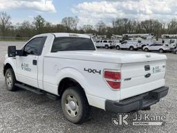 (Verona, KY) 2009 Ford F150 4x4 Pickup Truck Runs & Moves) (Rust Damage, Steering Wheel/Column Damag