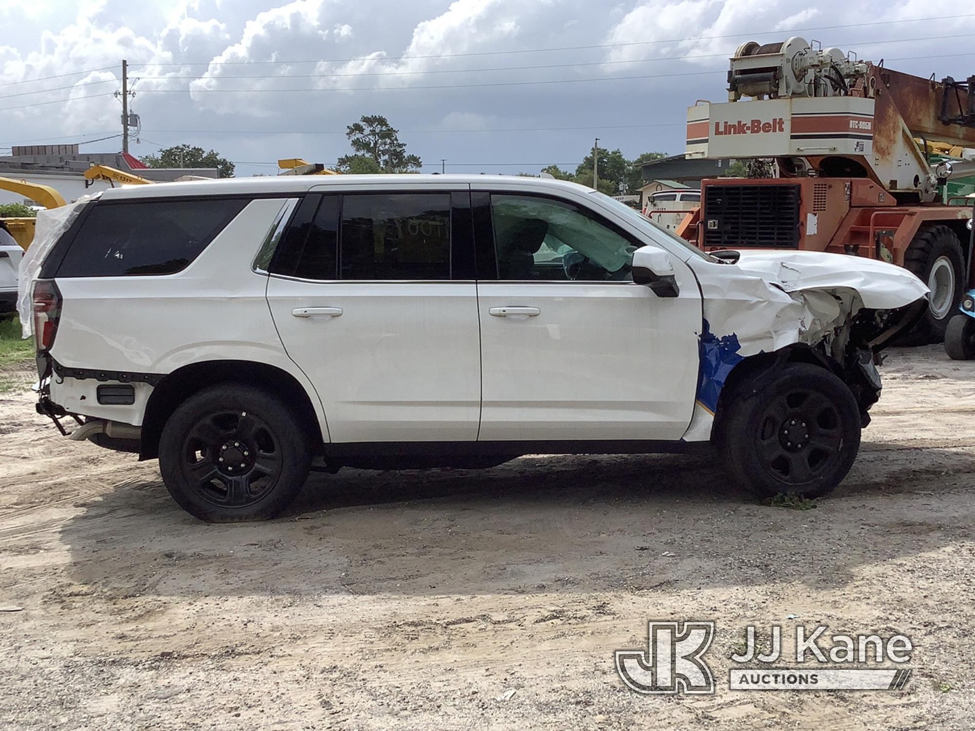 (Ocala, FL) 2021 Chevrolet Tahoe 4-Door Sport Utility Vehicle NO TITLE CERTIFICATE OF DESTRUCTION ON