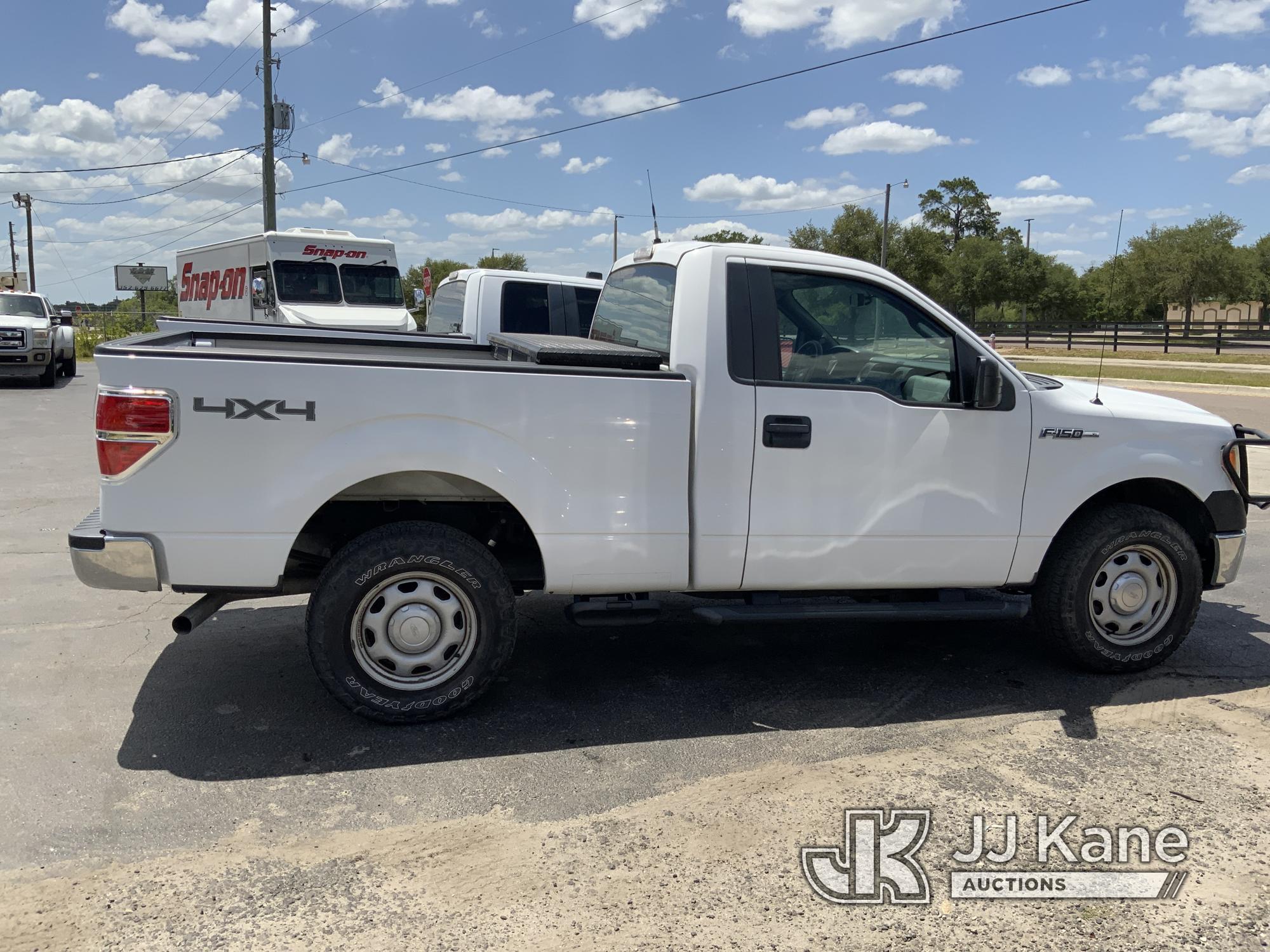 (Ocala, FL) 2014 Ford F150 4x4 Pickup Truck Duke Unit) (Runs & Moves