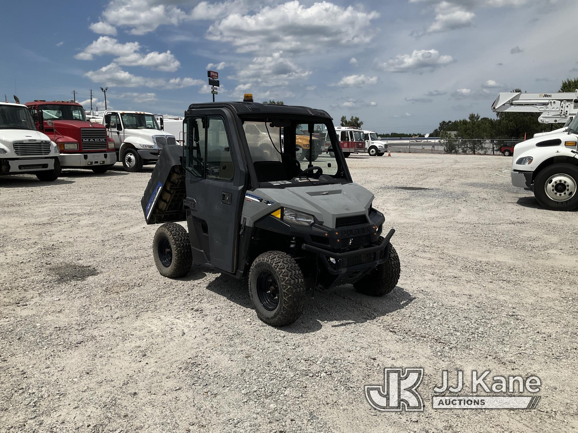 (Villa Rica, GA) 2018 Polaris Ranger Yard Cart, (GA Power Unit) No Key, Not Running, Condition Unkno