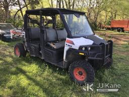 (Kodak, TN) 2017 Bobcat 3400XL 4x4 Crew Cab Yard Cart No Title) (Jump to Start, Runs, Moves, Engine