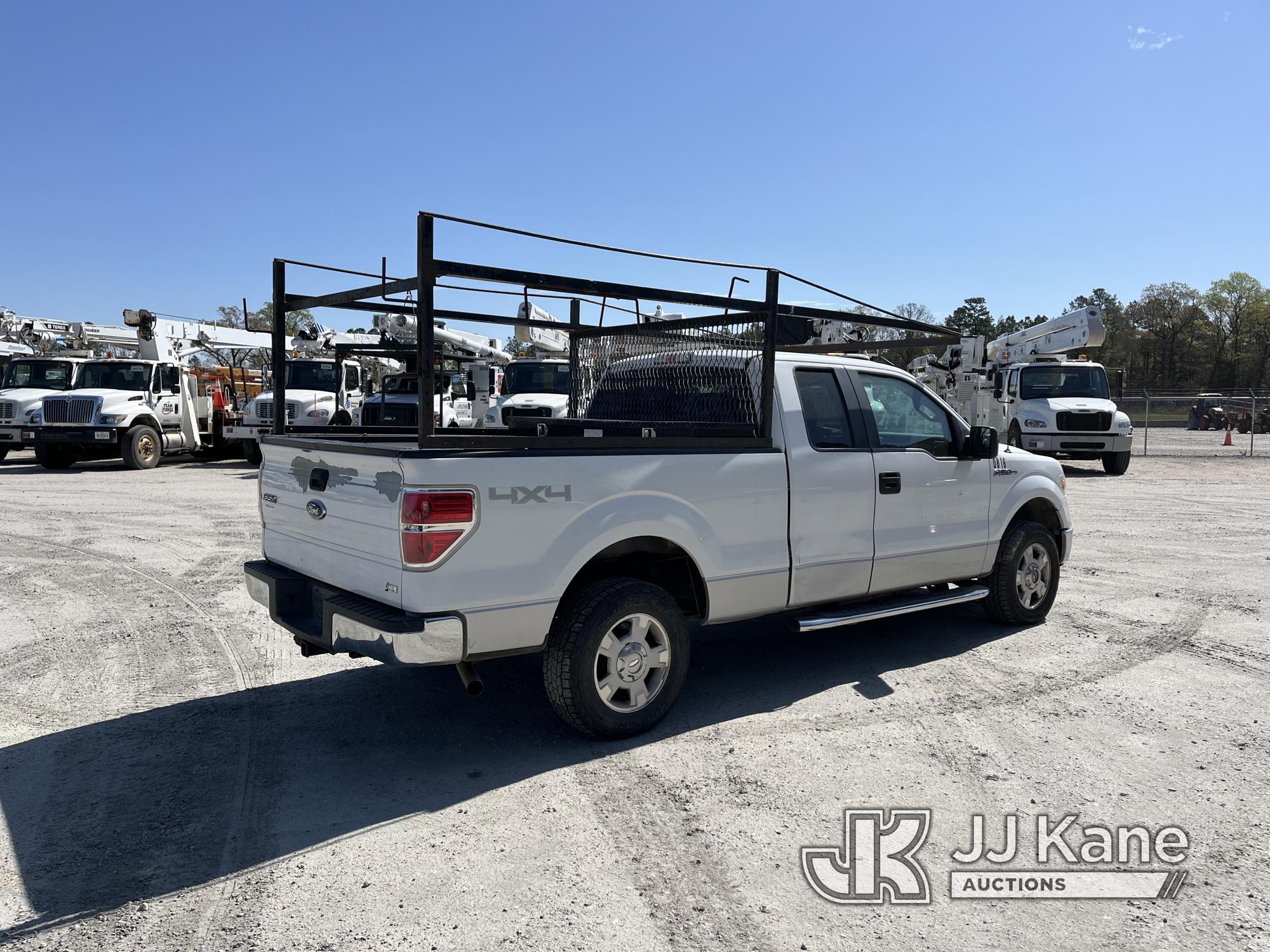 (Chester, VA) 2010 Ford F150 4x4 Extended-Cab Pickup Truck Runs & Moves) (Idles Rough