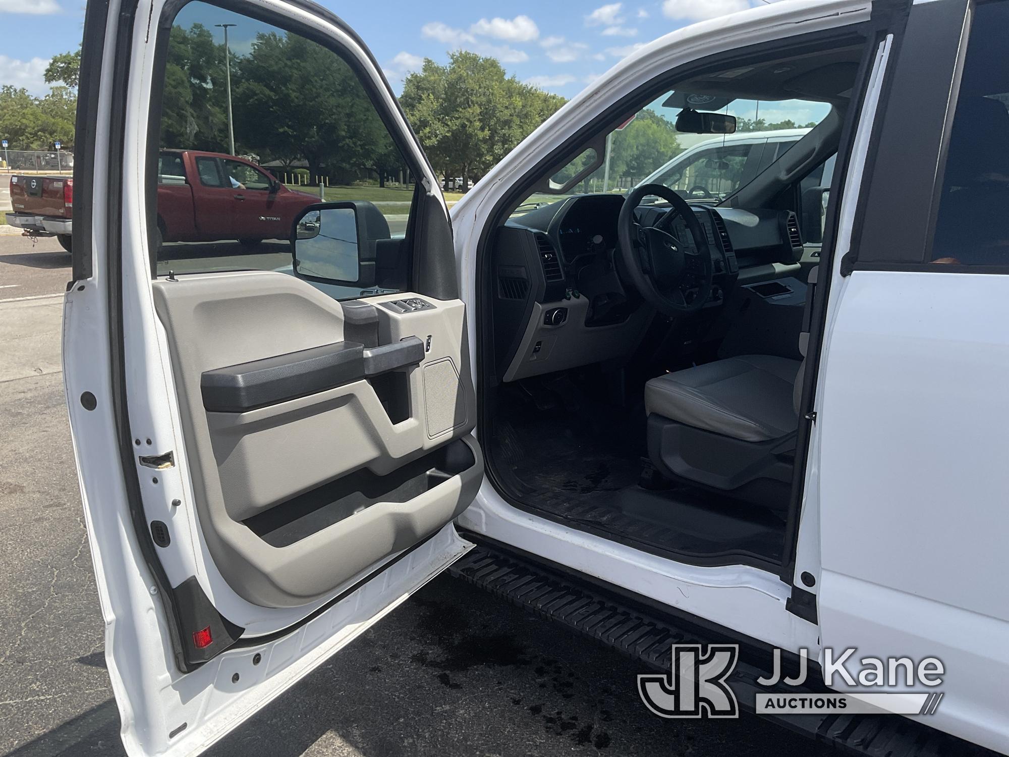 (Ocala, FL) 2016 Ford F150 4x4 Extended-Cab Pickup Truck Duke Unit) (Runs & Moves