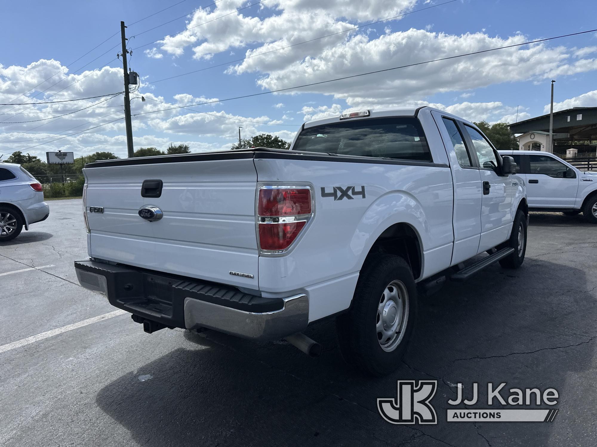 (Ocala, FL) 2014 Ford F150 4x4 Extended-Cab Pickup Truck Duke Unit) (Runs & Moves