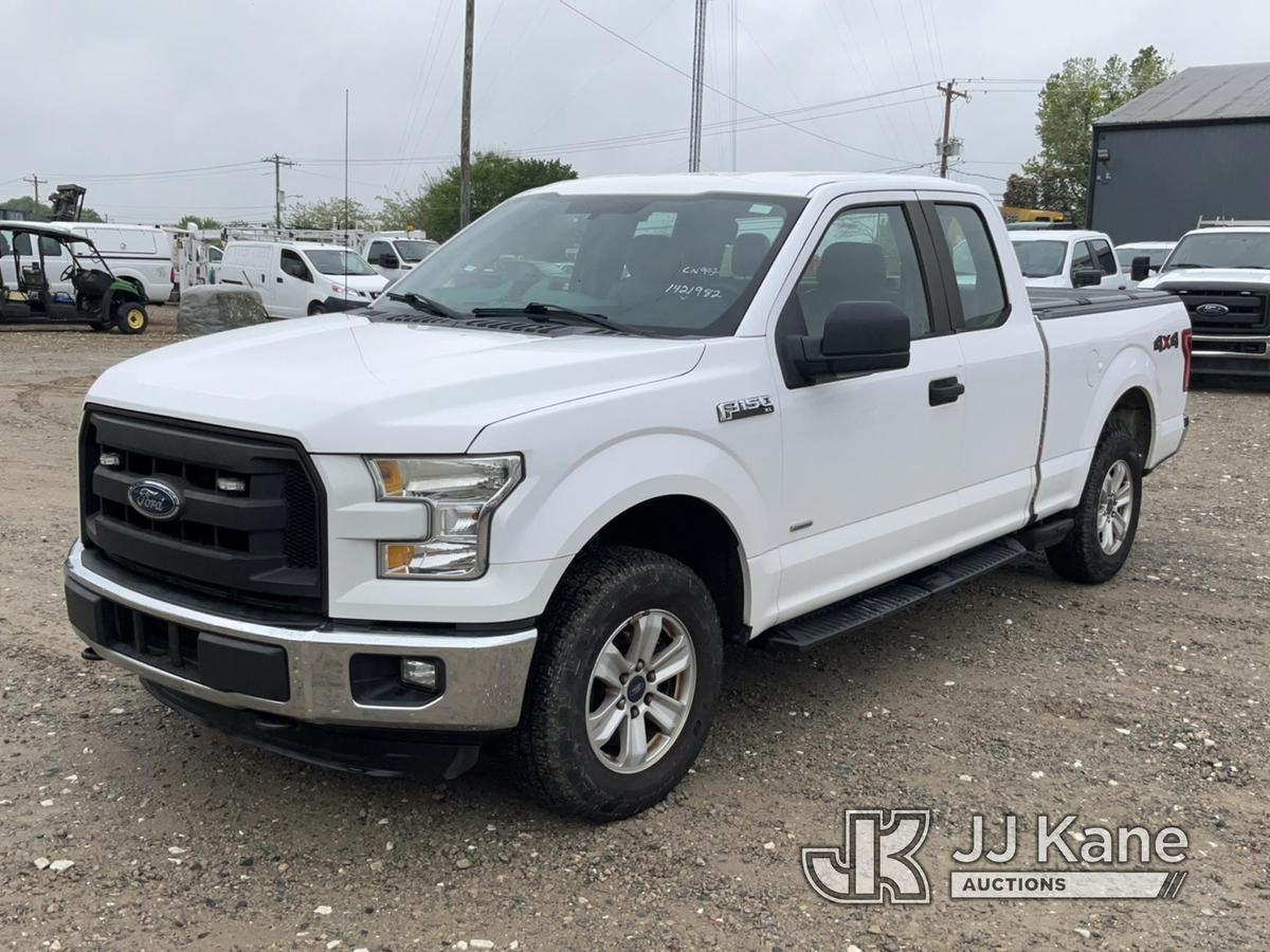 (Charlotte, NC) 2015 Ford F150 4x4 Extended-Cab Pickup Truck Duke Unit) (Runs & Moves)(Body/Paint Da