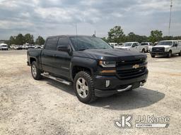 (Villa Rica, GA) 2018 Chevrolet Silverado 1500 4x4 Crew-Cab Pickup Truck Runs & Moves