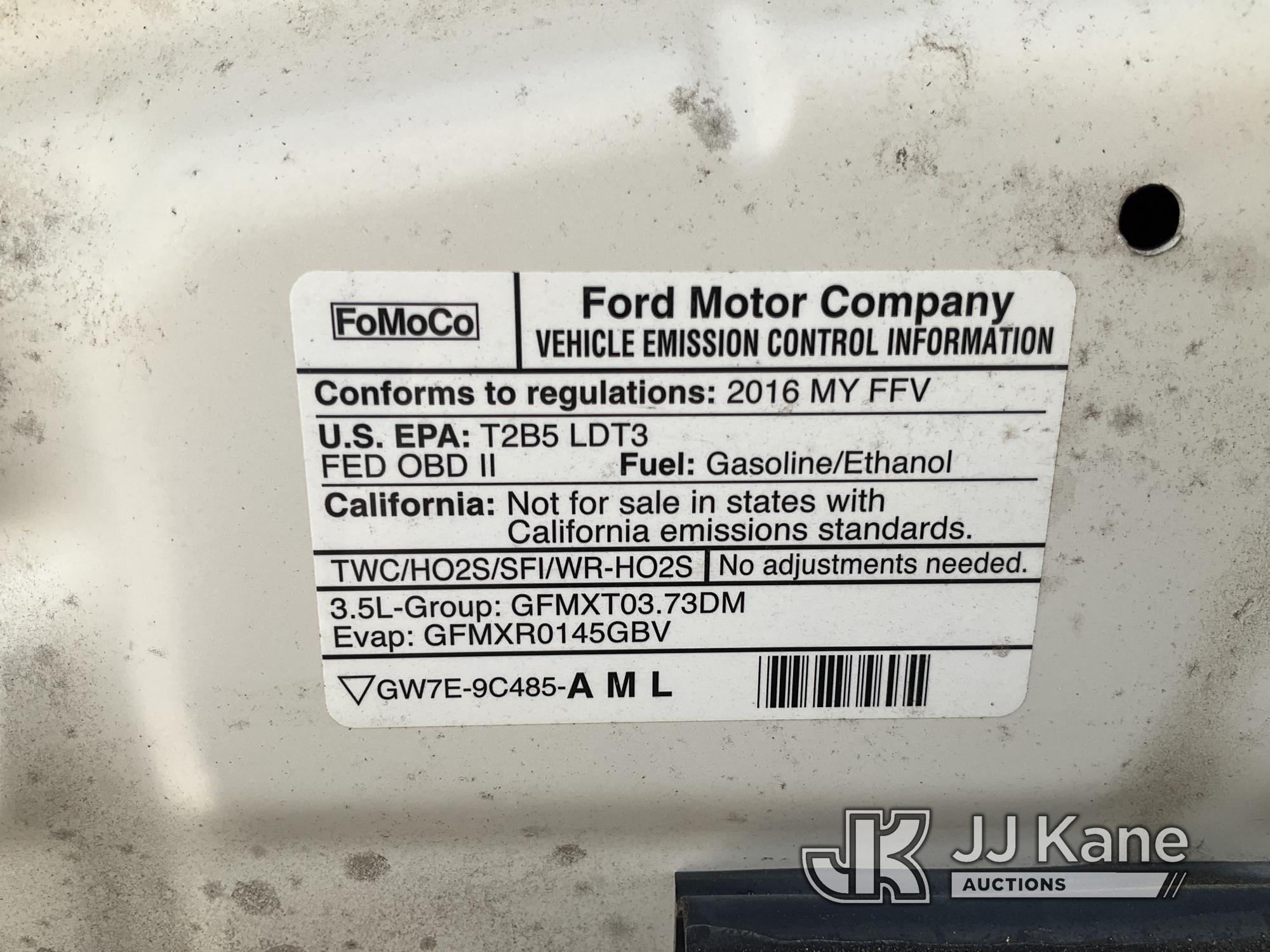 (Villa Rica, GA) 2016 Ford Explorer 4-Door Sport Utility Vehicle, (GA Power Unit) Runs & Moves