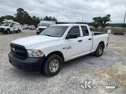 (Villa Rica, GA) 2017 RAM 1500 4x4 Extended-Cab Pickup Truck Runs & Moves)( Engine Ticking, Body Dam